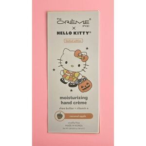 Crème Shop Hello Kitty Hand Cream 1.69oz Caramel Apple Halloween Limited Edition